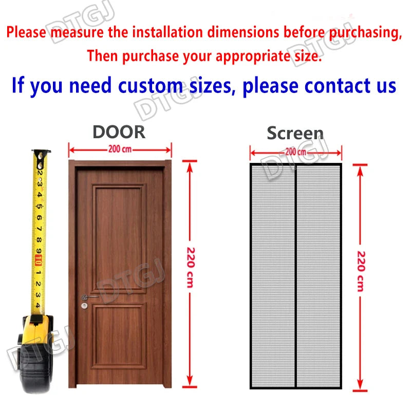 Magnetic Screen Door